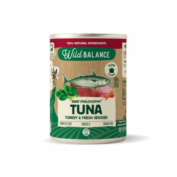 Wild Balance Barf Philosophy Tuna, turkey & fresh veggies 400g