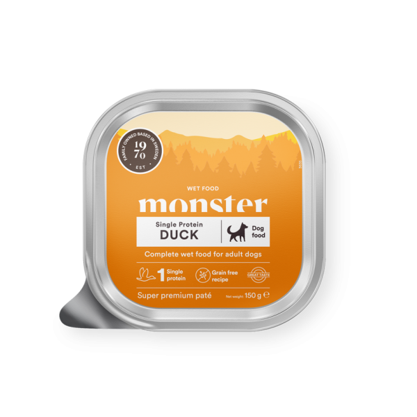 Monster Dog Adult Duck Paté boks 150g