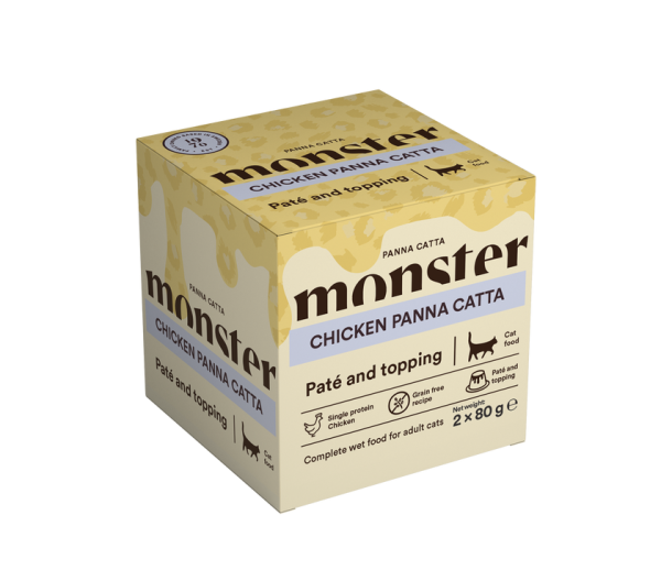Monster Cat Panna Catta Chicken 2x80g