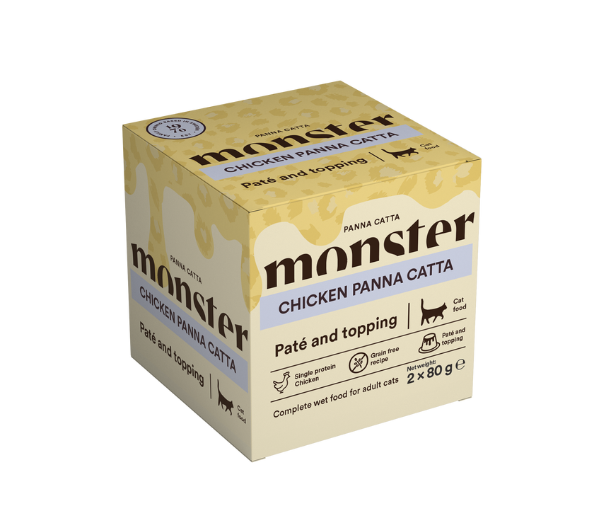 Monster Cat Panna Catta Chicken 2x80g
