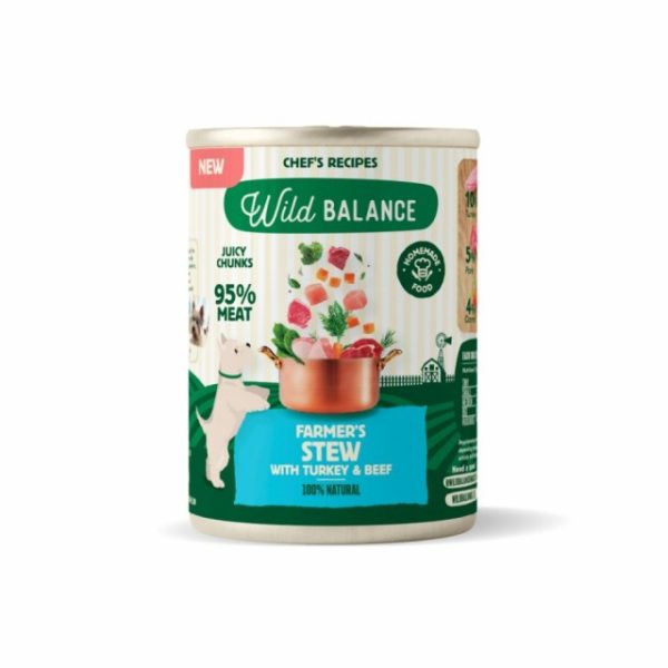 Wild Balance Chef's Recipes Farmer's Stew w/turkey & beef 400g