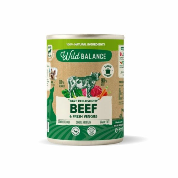 Wild Balance Barf Philosophy Beef & fresh veggies 400g