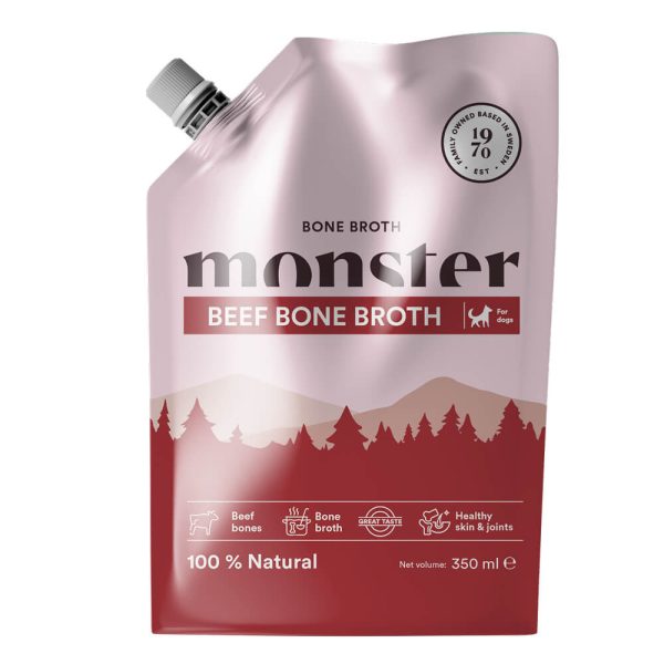Monster Dog Bone Broth Beef 1L