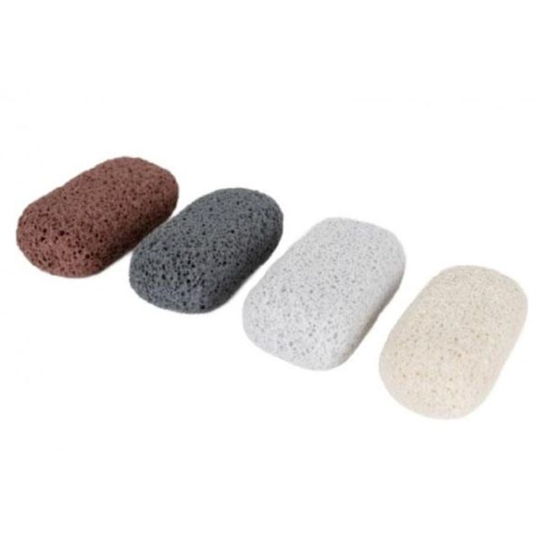 Nappestein oval brun 8x4x3cm