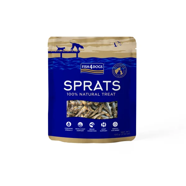 Fish4Dogs Natural Sprats 100g