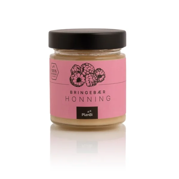 PlanBi Bringebærhonning fra Rogaland 250g