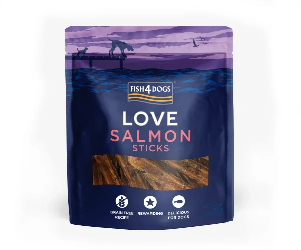 Fish4Dogs Salmon Sticks 85g