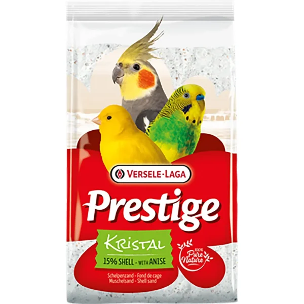 Prestige Snackssand Kristal White w/anis 5kg