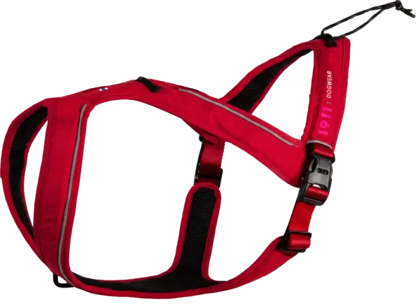 1911 Dogwear Nanuq Trail Harness Cerise str 1