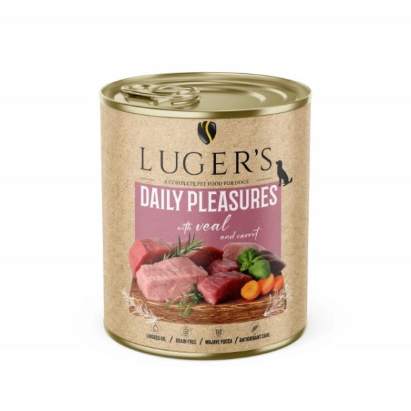 Luger's Daily Pleasures w/Veal and Carrot 800g