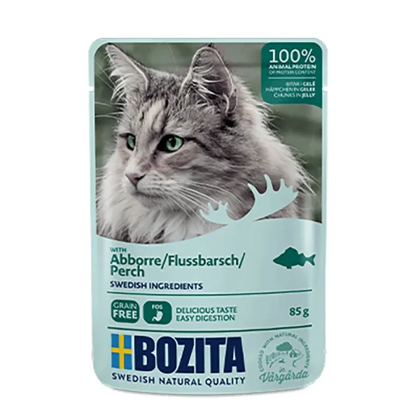 Bozita Feline Perch Chunks in Jelly 85g