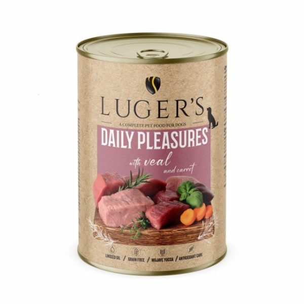 Luger's Daily Pleasures w/Veal and Carrot 400g