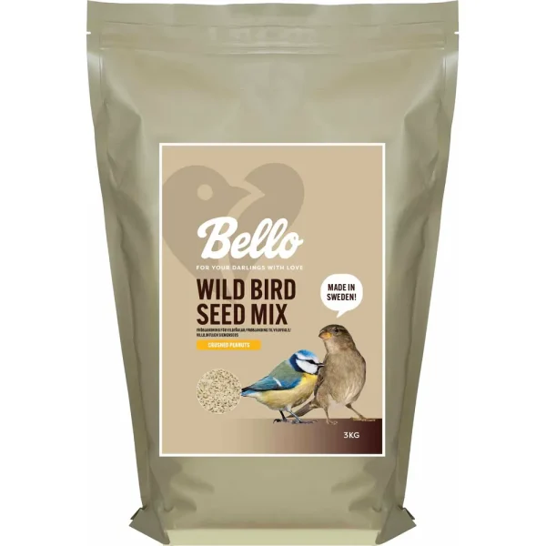 Bello Villfugl Knuste peanøtter 3kg