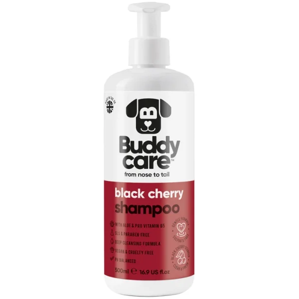 Buddy Care Dog Shampoo Black Cherry 500ml