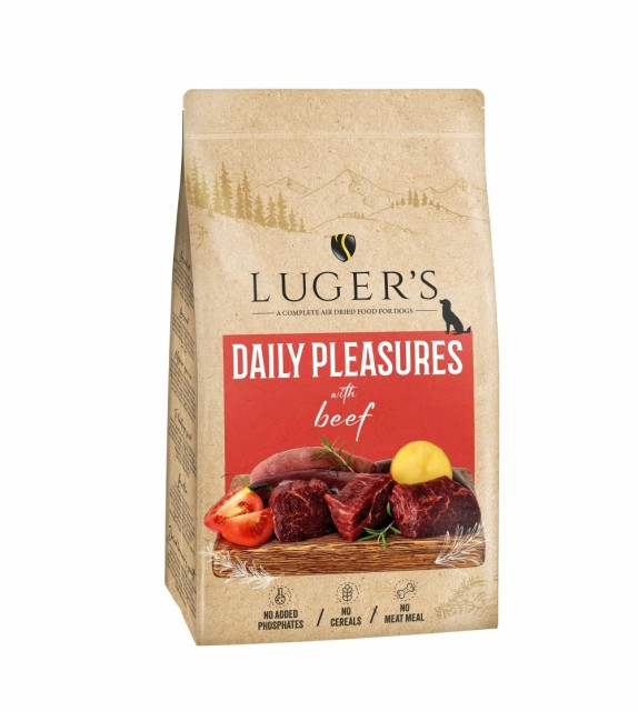 Luger's Air Dried food Daily Pleasures Beef 9kg