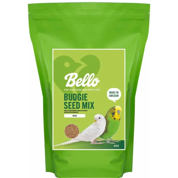 Bello Undulat Basic frøblanding 4kg