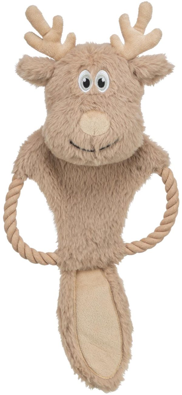 Julereinsdyr plysj m/tau 47cm