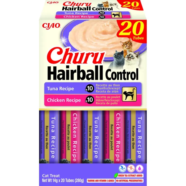 Churu Cat Hairball Control 20stk