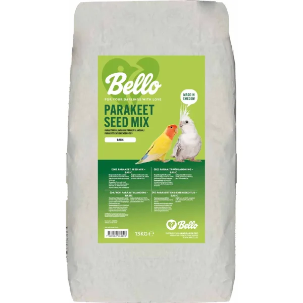 Bello Parakitt Basic frøblanding 13kg