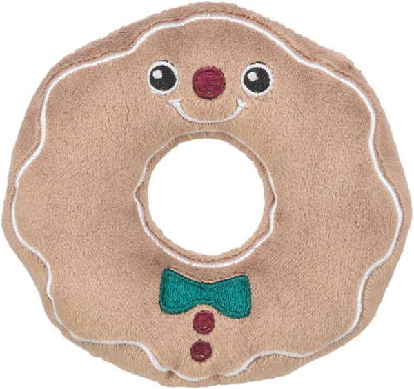 Juledonut plysj ø10cm