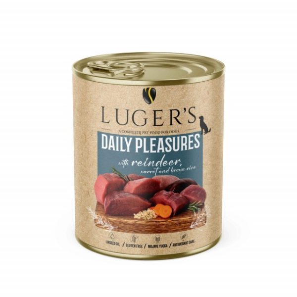 Luger's Daily Pleasures w/Reindeer, Carrot and Brown Rice 800g