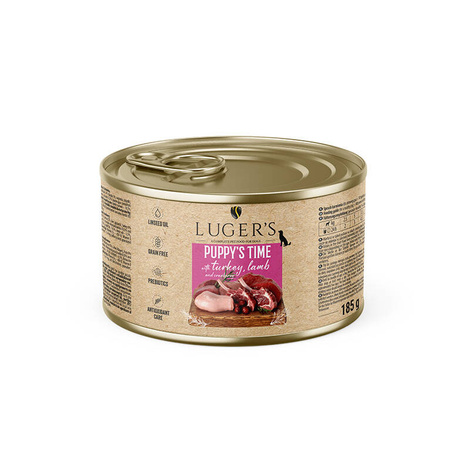 Luger's Puppy's Time w/Turkey, Lamb and Cranberry 185g