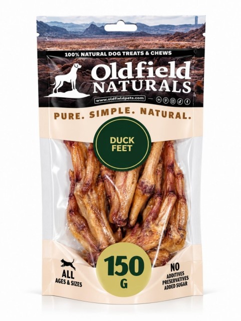 Oldfield NATURALS Andeføtter 150g
