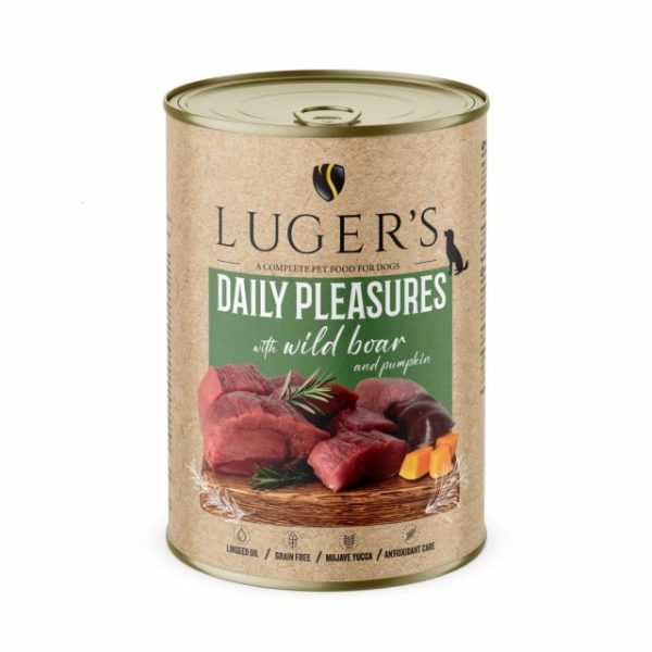 Luger's Daily Pleasures w/Wild Boar and Pumpkin 400g