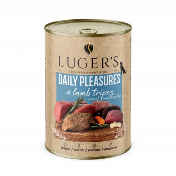 Luger's Daily Pleasures w/Lamb Tripes, Carrot and Parsley 400g