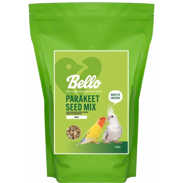 Bello Parakitt Basic frøblanding 4kg