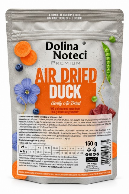 Dolina Noteci Premium Air Dried Duck 150g
