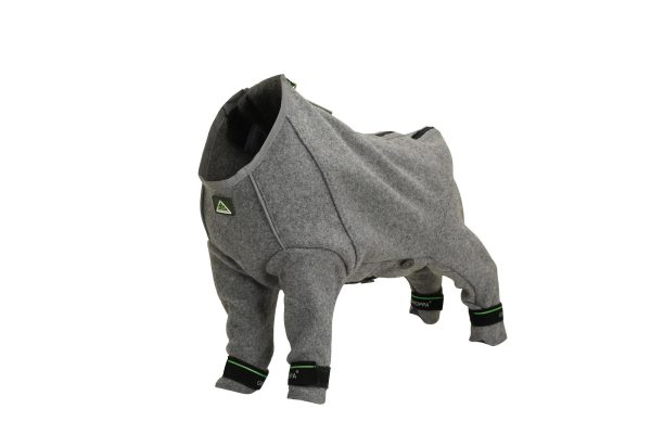 Gresshoppa Tana ulldress fôret med fleece plum