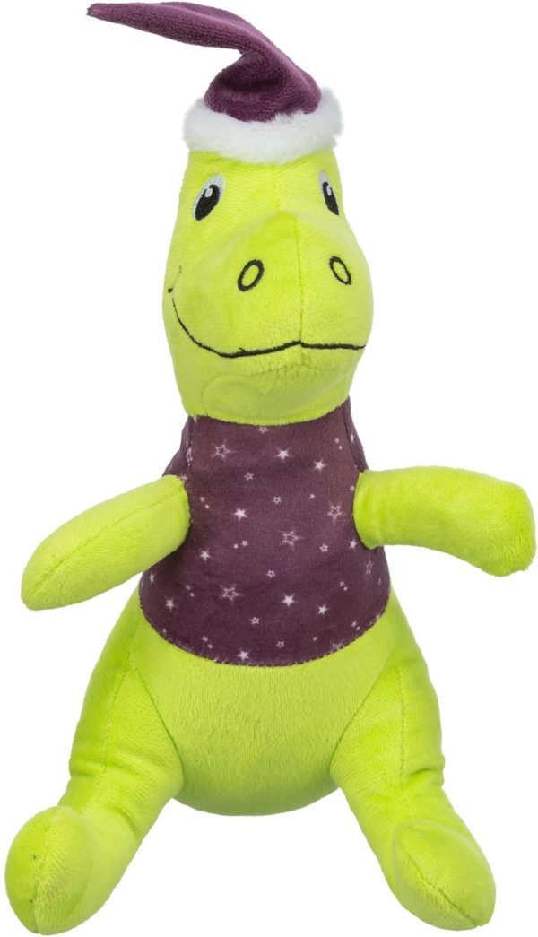 Juledinosaur plysj 26cm
