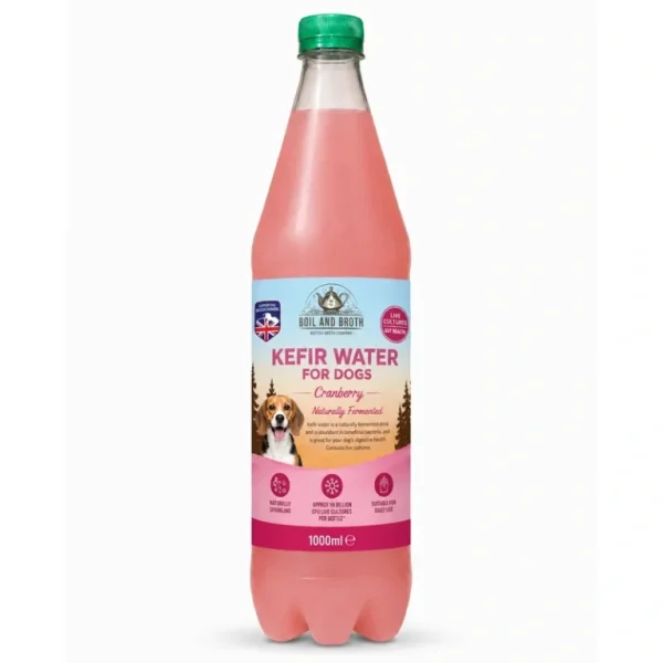Boil and Broth Kefir m/tranebær 1L