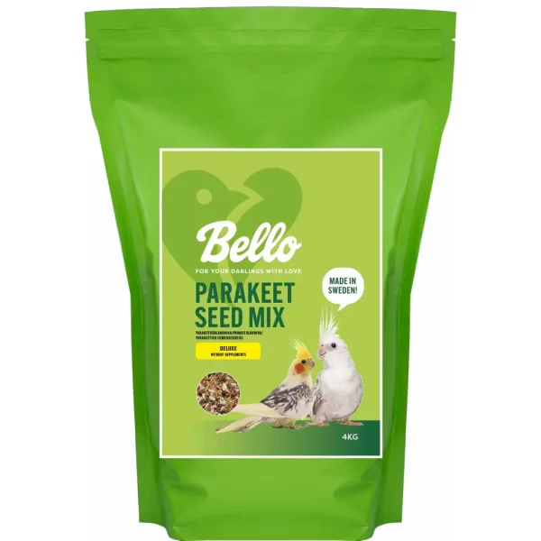 Bello Parakitt Deluxe frøblanding u/vitamintilskudd 4kg