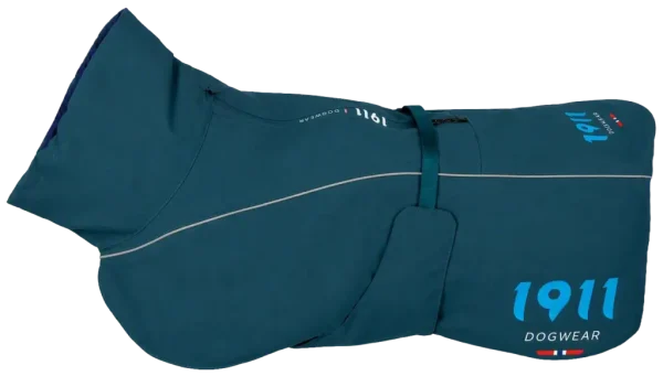 1911 Dogwear Clark Rain Coat Petrol 30cm