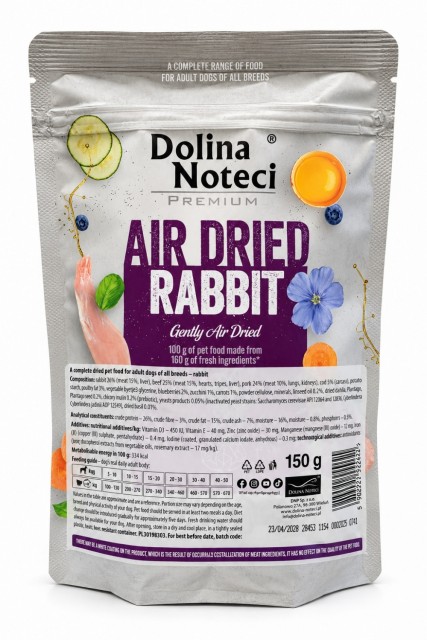 Dolina Noteci Premium Air Dried Rabbit 150g